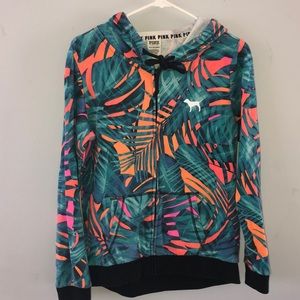 PINK Victoria’s Secret Hooded Sweatshirt - Floral